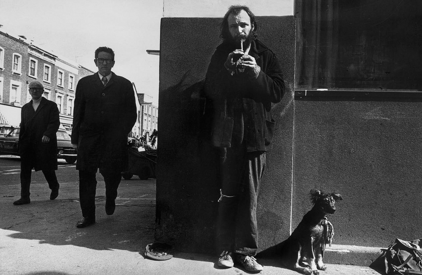 Markéta LUSKACOVA, On the corner of Portobello and Golborne Rd. From the series 'London Street Musicians'
1977/8, Silver Bromide Print