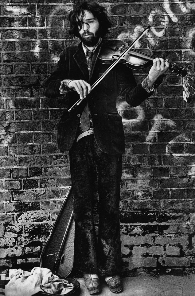 Markéta LUSKACOVA, Portobello Road. From the series 'London Street Musicians'
1975/6, Silver Bromide Print