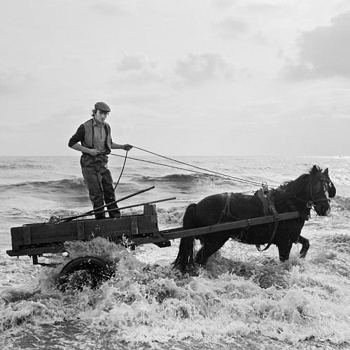 Gordon in the water, Seacoal Beach, Lynemouth, 1983 © Chris Killip Photography Trust/Magnum Photos