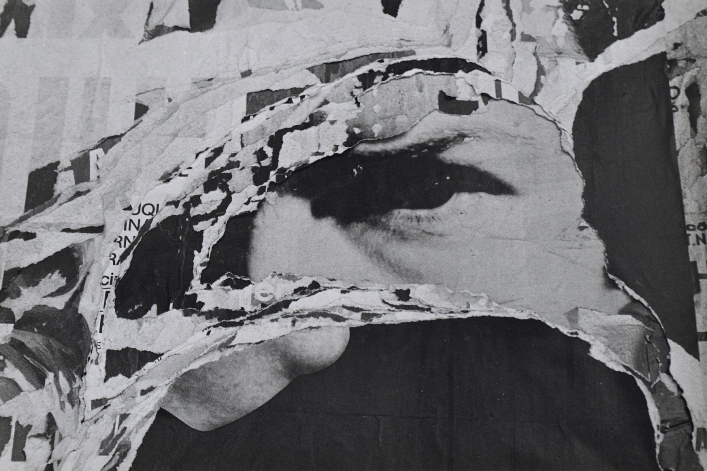 Ernest Stone, Untitled, from Political Posters series
1975, Silver gelatin print